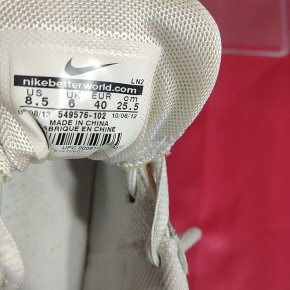 Nike Air Embellish Golf Shoes Saddle Women's SZ 8.5 #549576-102 . - Picture 4 of 8